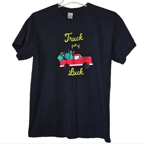 Gildan Tops - Gildan Truck Full of Luck Graphic Tee Size Medium